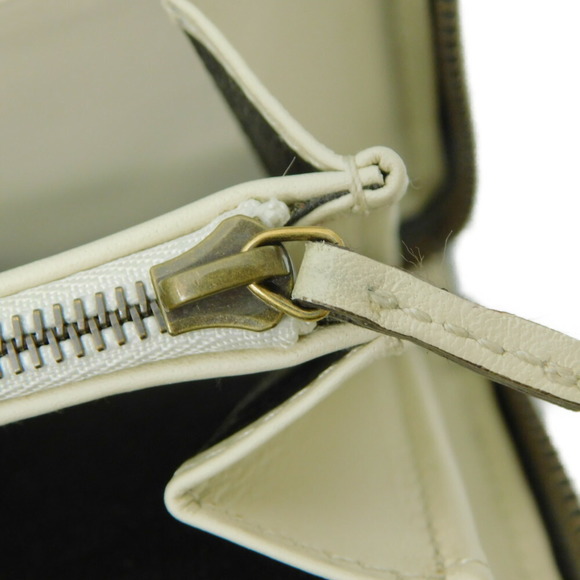 Gucci Queen Margaret Snake Wallet Leather Beige Python - Picture 8 of 9